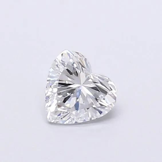 0.28ct Heart Lab Grown Diamond (Colour D, Clarity VVS2, IGI Certified)