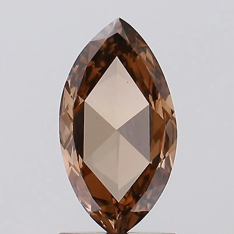 0.35ct Marquise Lab Grown Diamond (Colour Fancy Brown, Clarity VS1, Uncertified)