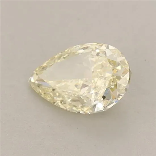 0.56ct Pear Lab Grown Diamond (Colour Fancy Yellow, Clarity VS2, IGI Certified)