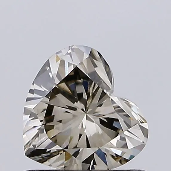 0.65ct Heart Lab Grown Diamond (Colour Fancy Light Gray, Clarity VS1, IGI Certified)