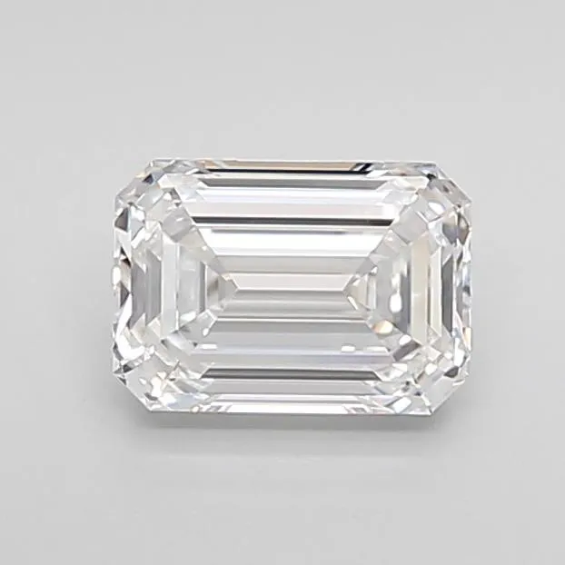 0.90ct Emerald Lab Grown Diamond (Colour D, Clarity VVS2, IGI Certified)