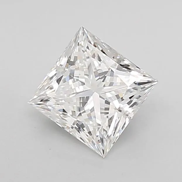 0.94ct Princess Lab Grown Diamond (Colour D, Clarity IF, Cut EX, IGI Certified)