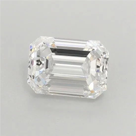 0.96ct Emerald Lab Grown Diamond (Colour D, Clarity VVS2, IGI Certified)