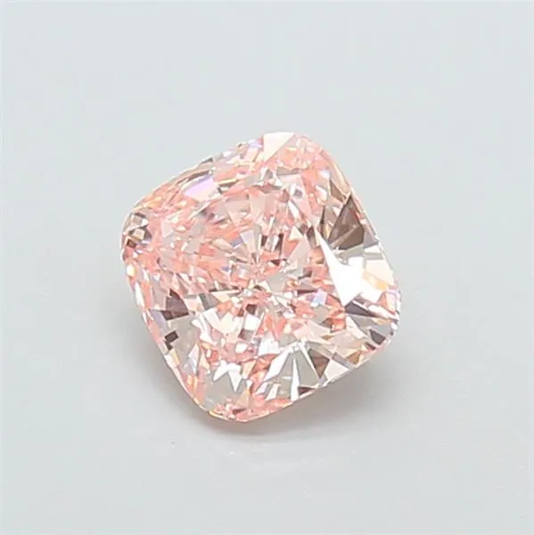 0.97ct Cushion modified Lab Grown Diamond (Colour Fancy Pink, Clarity VS1, IGI Certified)