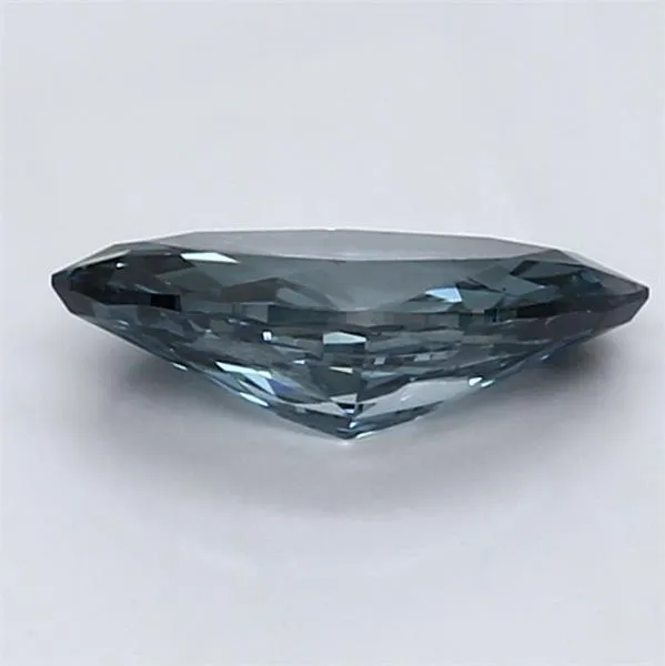 0.99ct Marquise Lab Grown Diamond (Colour Fancy Vivid Blue, Clarity VS2, IGI Certified)