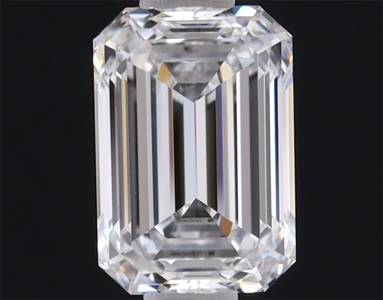 1.05ct Emerald Lab Grown Diamond (Colour D, Clarity IF, IGI Certified)