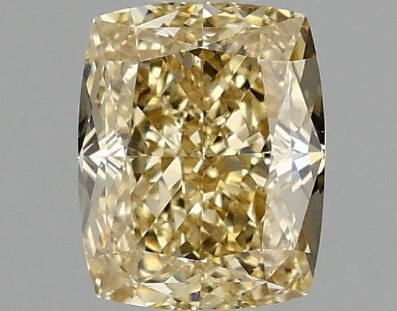 1.09ct Cushion modified Lab Grown Diamond (Colour Fancy Yellow, Clarity VVS1, IGI Certified)