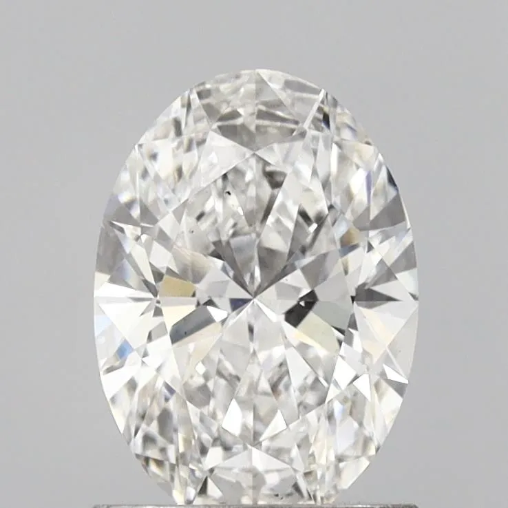 1.09ct Oval Lab Grown Diamond (Colour E, Clarity VS2, IGI Certified)