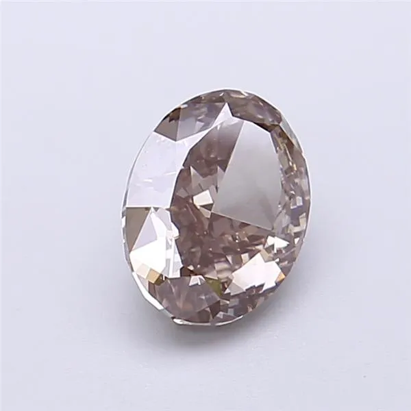 1.25ct Oval Lab Grown Diamond (Colour Fancy Gray, Clarity VVS2, IGI Certified)