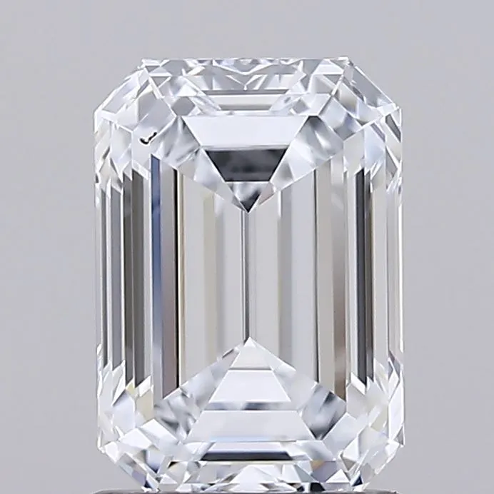 1.50ct Emerald Lab Grown Diamond (Colour E, Clarity IF, IGI Certified)