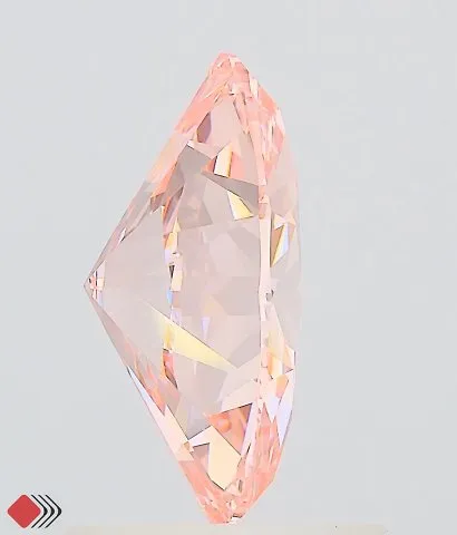 1.52ct Oval Lab Grown Diamond (Colour Fancy Vivid Pink, Clarity VVS2, IGI Certified)