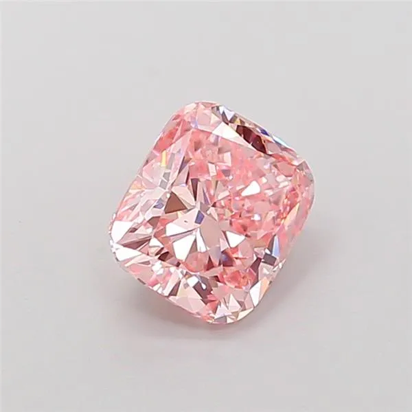 1.54ct Cushion modified Lab Grown Diamond (Colour Fancy Intense Pink, Clarity VS2, IGI Certified)