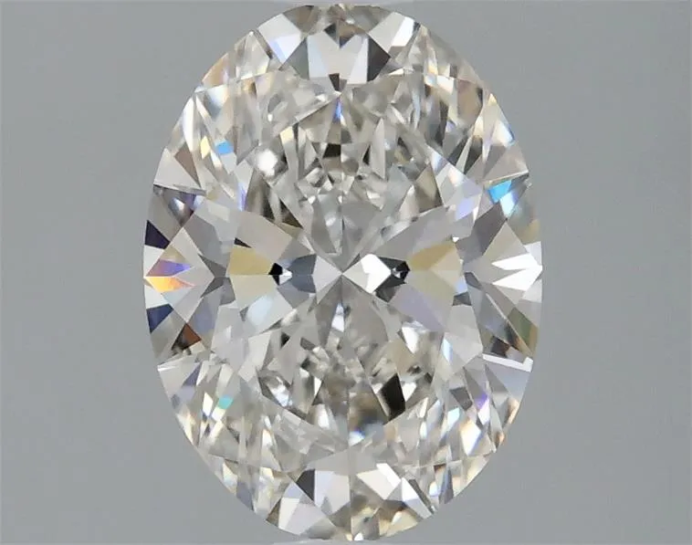 1.61ct Oval Lab Grown Diamond (Colour H, Clarity VVS2, IGI Certified)