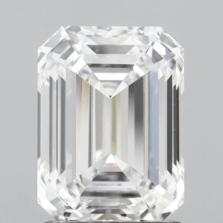 1.62ct Emerald Lab Grown Diamond (Colour D, Clarity IF, IGI Certified)