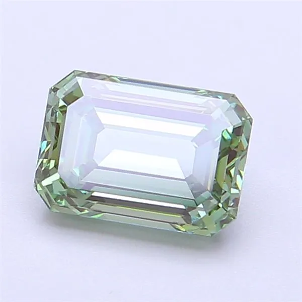1.73ct Emerald Lab Grown Diamond (Colour Fancy Vivid Green, Clarity VS1, IGI Certified)