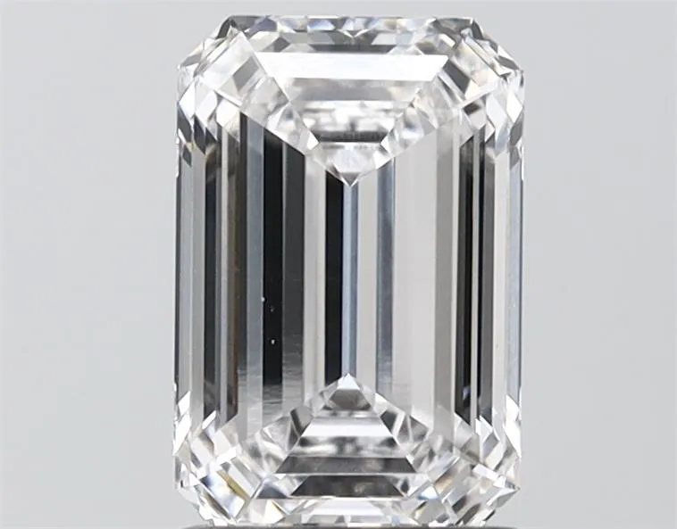 1.82ct Emerald Lab Grown Diamond (Colour E, Clarity IF, IGI Certified)