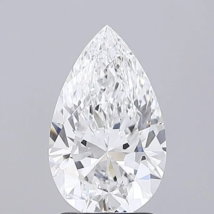 1.90ct Pear Lab Grown Diamond (Colour D, Clarity VVS1, IGI Certified)