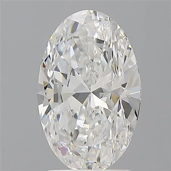 1.97ct Oval Lab Grown Diamond (Colour E, Clarity VVS1, IGI Certified)