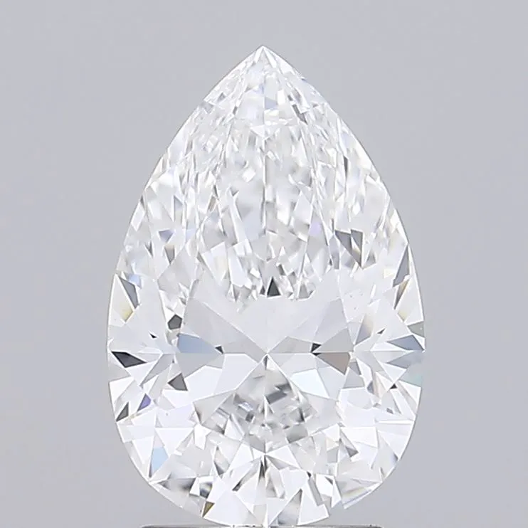 1.97ct Pear Lab Grown Diamond (Colour D, Clarity VVS1, IGI Certified)