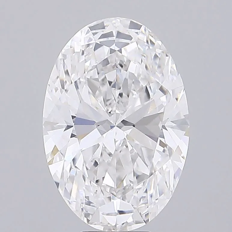 10.01ct Oval Lab Grown Diamond (Colour E, Clarity VVS2, IGI Certified)