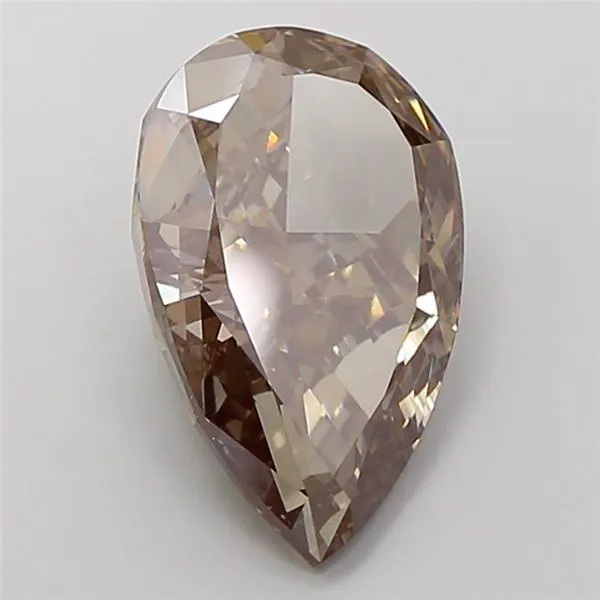 10.02ct Pear Lab Grown Diamond (Colour Fancy Gray, Clarity VVS2, IGI Certified)
