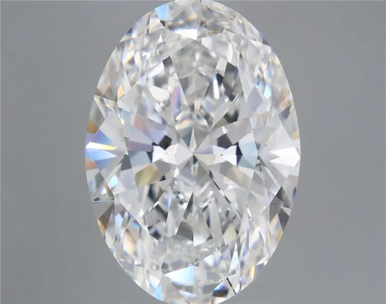 10.43ct Oval Lab Grown Diamond (Colour E, Clarity VVS2, IGI Certified)