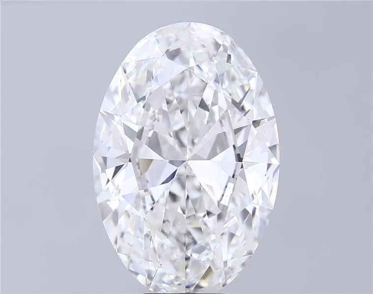 11.10ct Oval Lab Grown Diamond (Colour E, Clarity VVS2, IGI Certified)