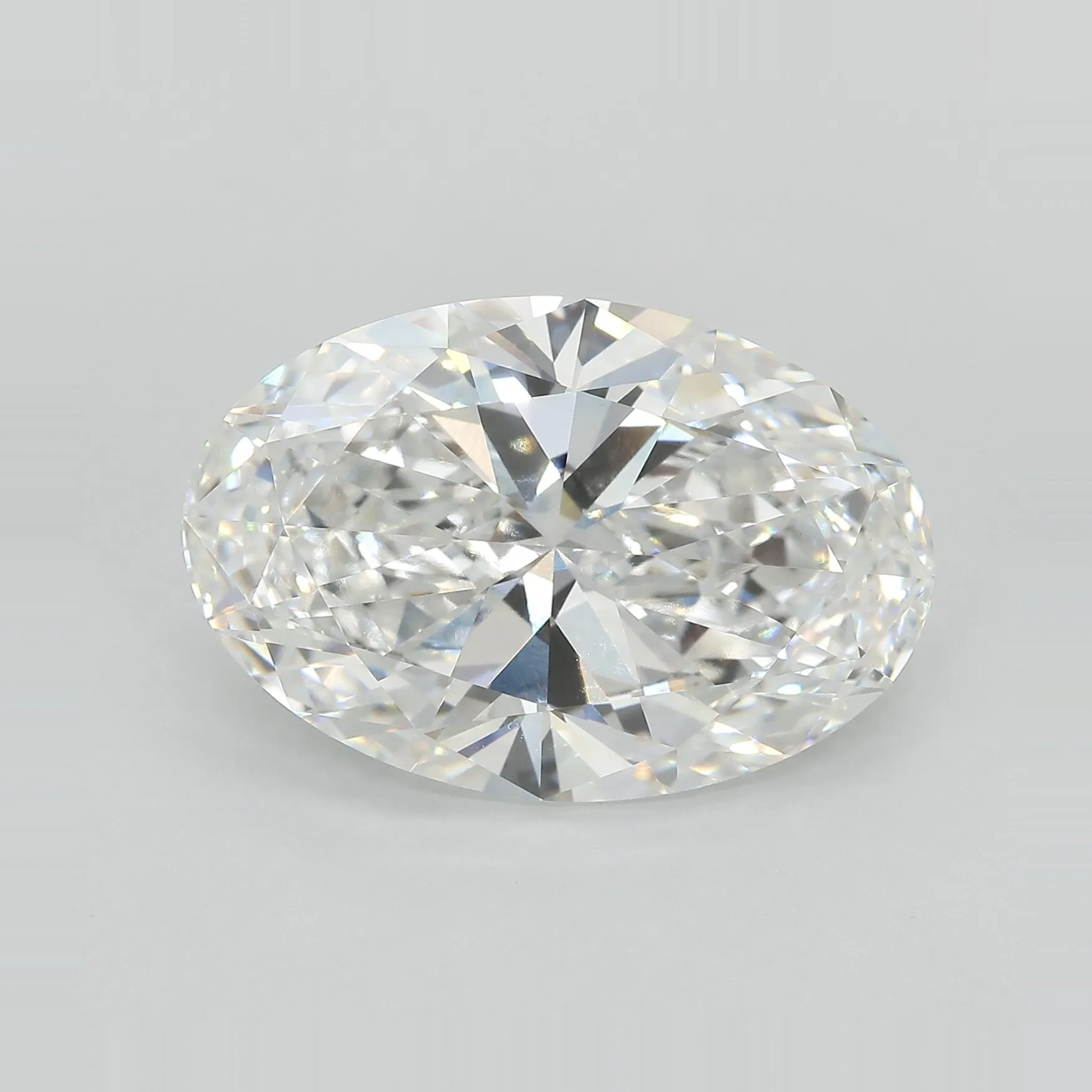 12.18ct Oval Lab Grown Diamond (Colour F, Clarity VVS2, IGI Certified)