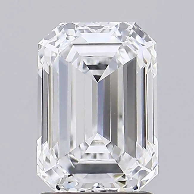 2.00ct Emerald Lab Grown Diamond (Colour E, Clarity VVS1, IGI Certified)