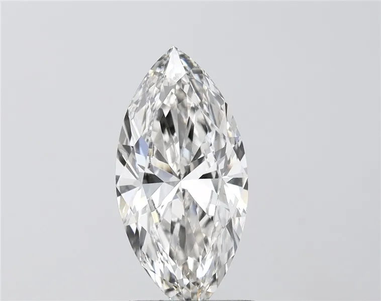 2.00ct Marquise Lab Grown Diamond (Colour G, Clarity VVS2, IGI Certified)
