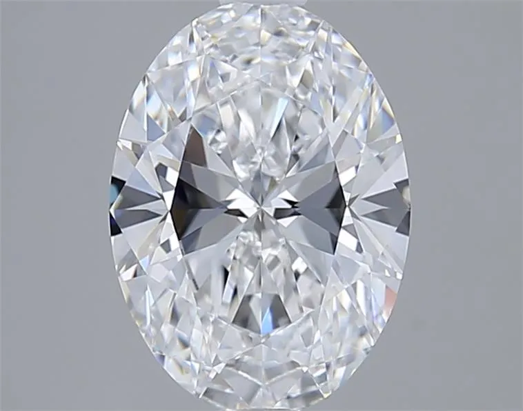 2.00ct Oval Lab Grown Diamond (Colour D, Clarity VVS1, IGI Certified)