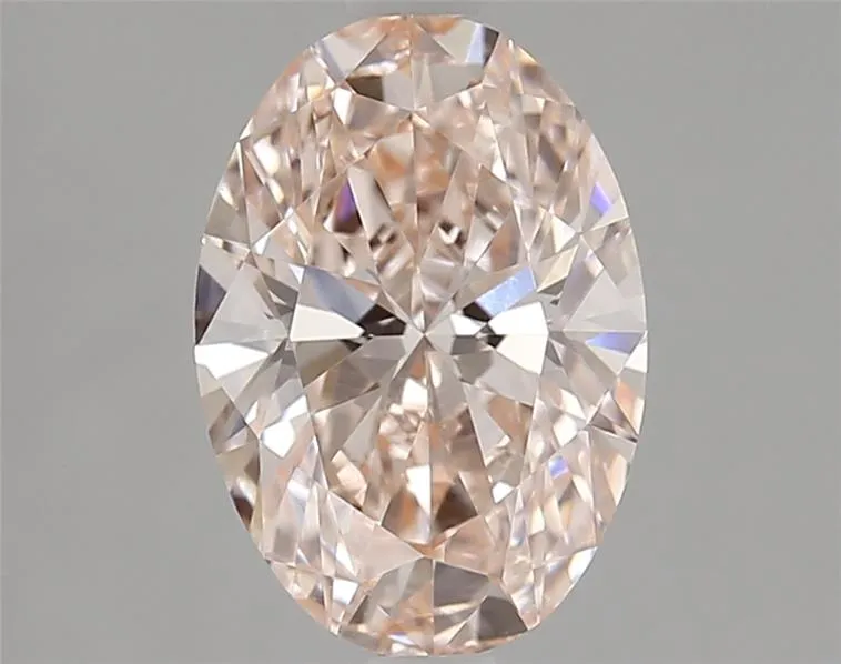 2.00ct Oval Lab Grown Diamond (Colour Fancy Intense Pink, Clarity VVS2, IGI Certified)