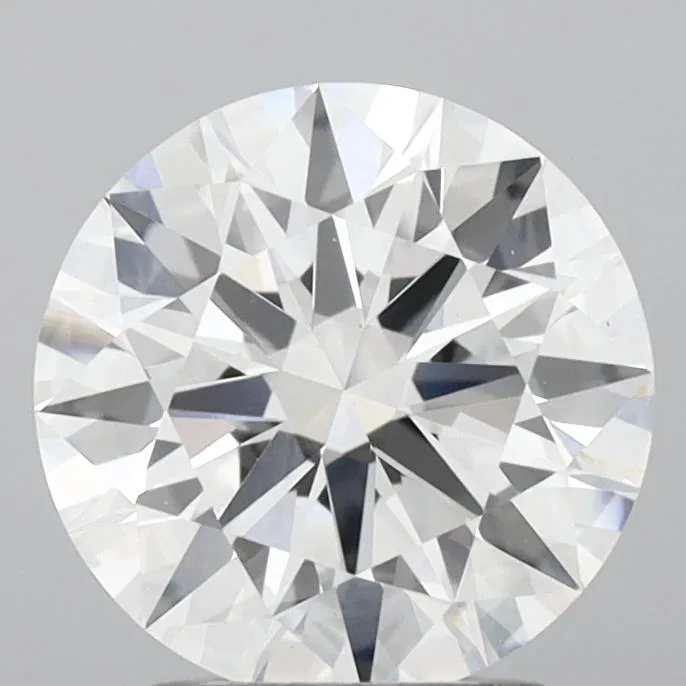 2.00ct Round Lab Grown Diamond (Colour E, Clarity VS1, Cut ID, IGI Certified)