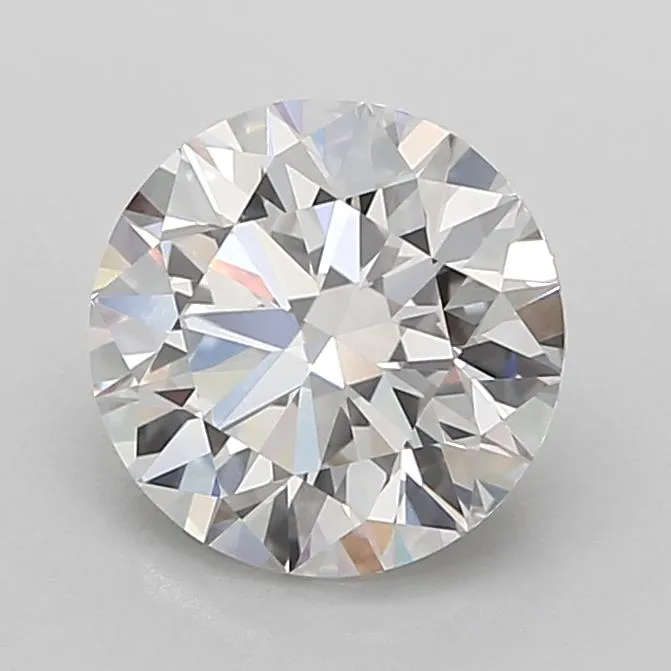 2.00ct Round Lab Grown Diamond (Colour G, Clarity VVS2, Cut ID, IGI Certified)