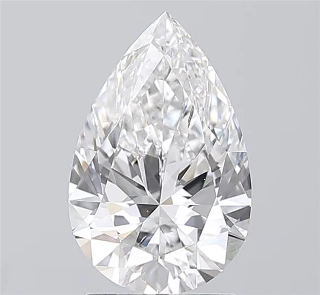 2.01ct Pear Lab Grown Diamond (Colour E, Clarity SI1, IGI Certified)