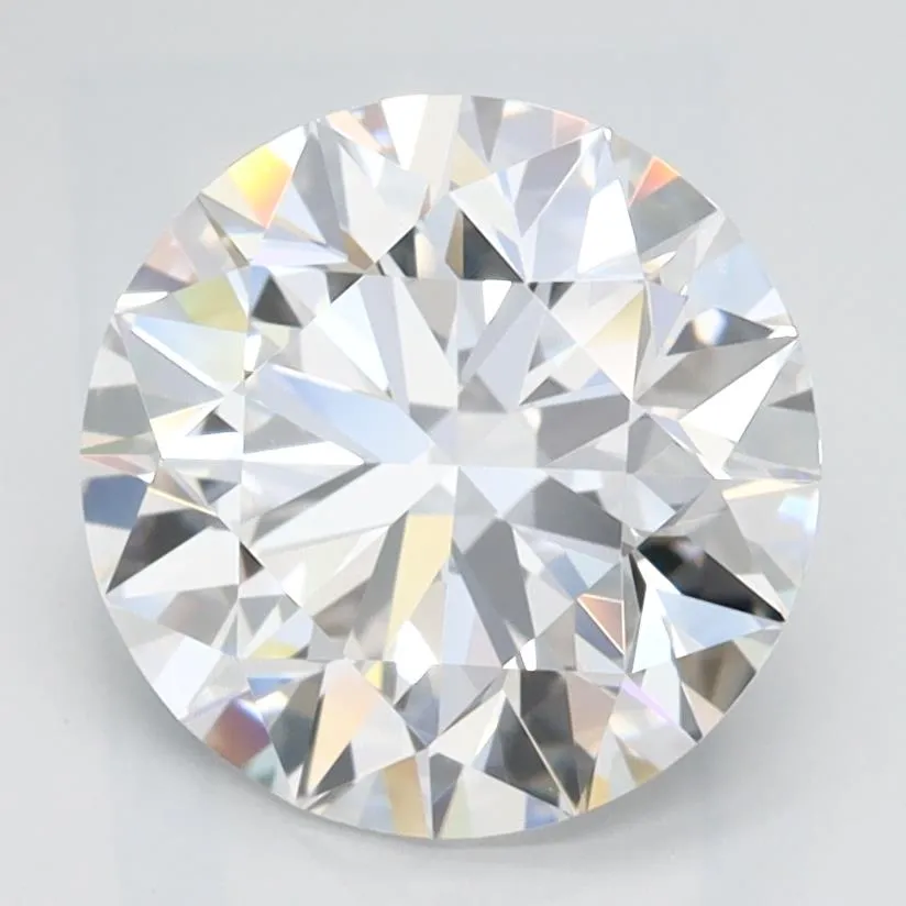 2.01ct Round Lab Grown Diamond (Colour D, Clarity IF, Cut ID, IGI Certified)