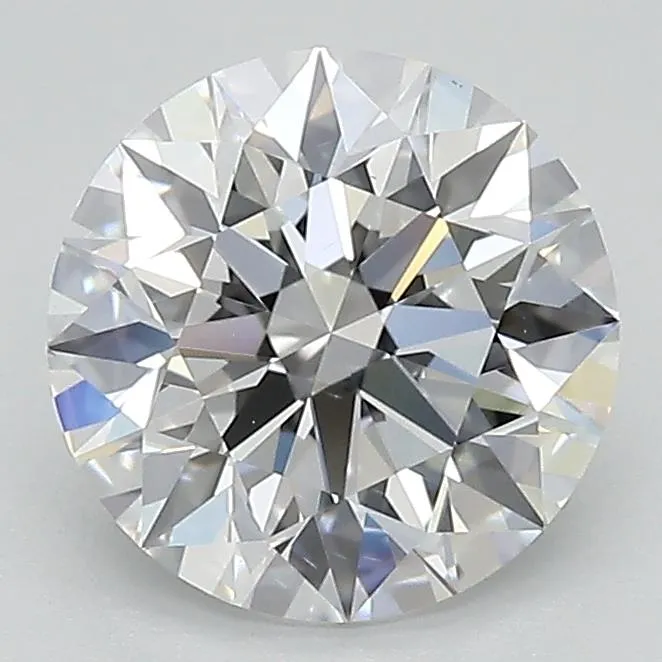 2.01ct Round Lab Grown Diamond (Colour D, Clarity VS2, Cut EX, GIA Certified)
