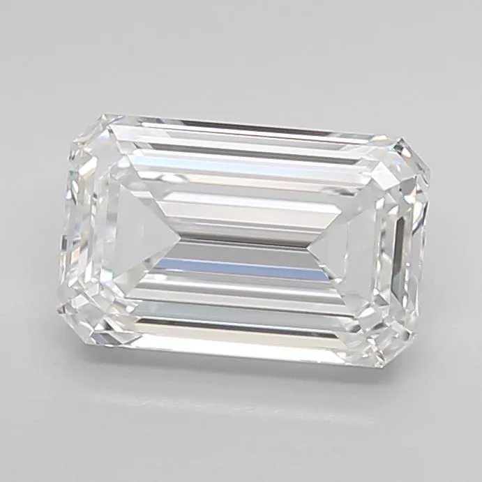 2.02ct Emerald Lab Grown Diamond (Colour D, Clarity VVS1, Cut EX, IGI Certified)