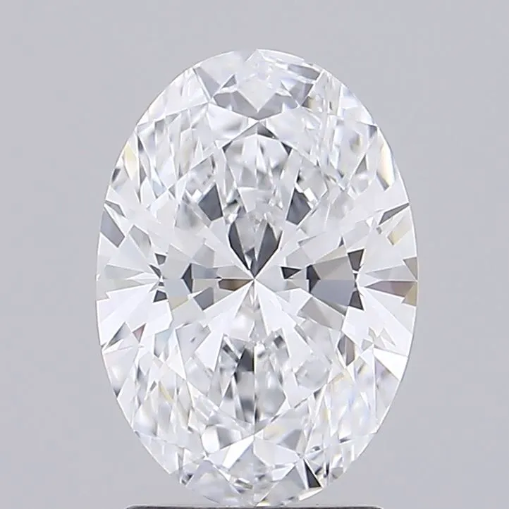 2.02ct Oval Lab Grown Diamond (Colour D, Clarity IF, GIA Certified)