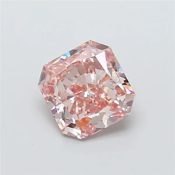 2.02ct Square radiant Lab Grown Diamond (Colour Fancy Pink, Clarity VVS2, IGI Certified)