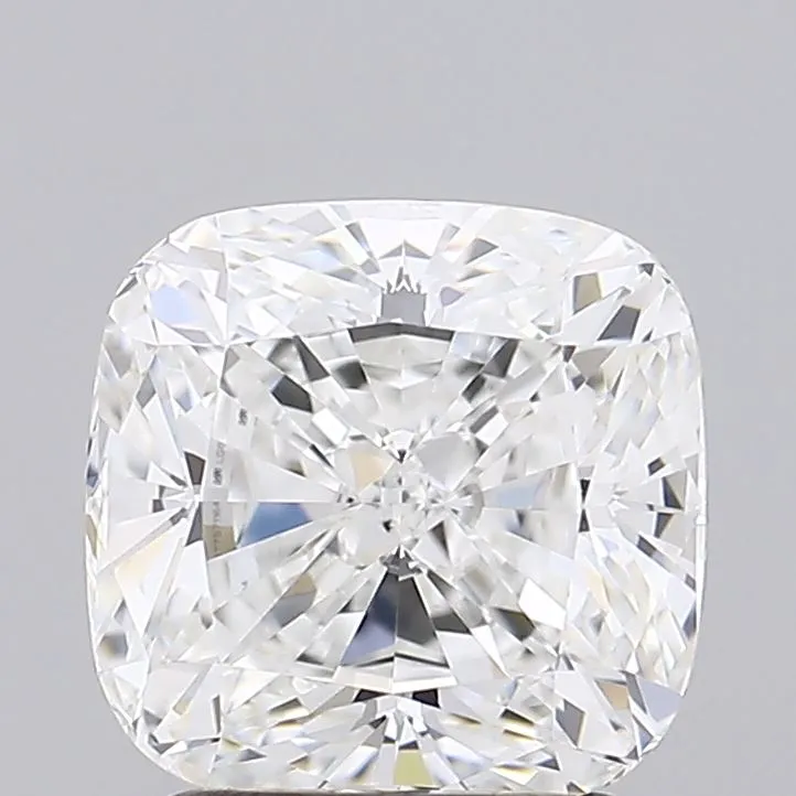 2.03ct Cushion modified Lab Grown Diamond (Colour E, Clarity IF, IGI Certified)