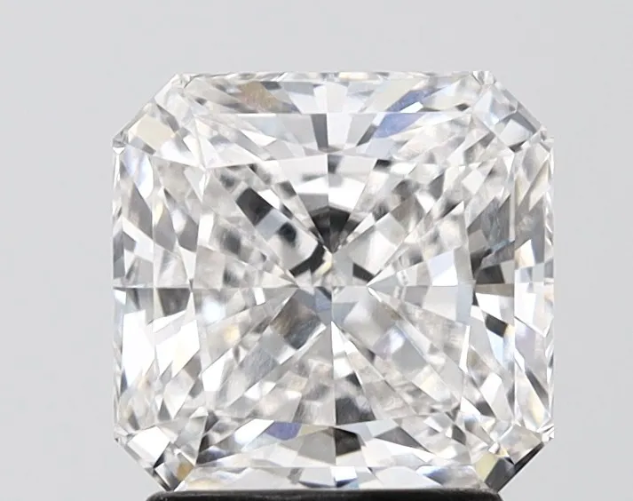 2.04ct Square radiant Lab Grown Diamond (Colour F, Clarity VVS2, IGI Certified)