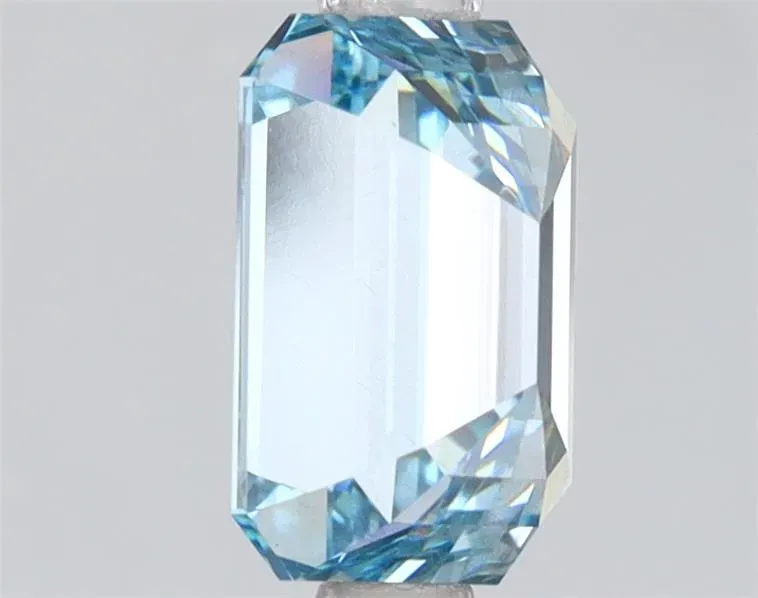 2.05ct Emerald Lab Grown Diamond (Colour Fancy Blue, Clarity VS2, Uncertified)