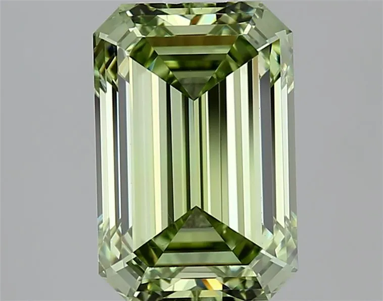 2.05ct Emerald Lab Grown Diamond (Colour Fancy Intense Green, Clarity IF, IGI Certified)