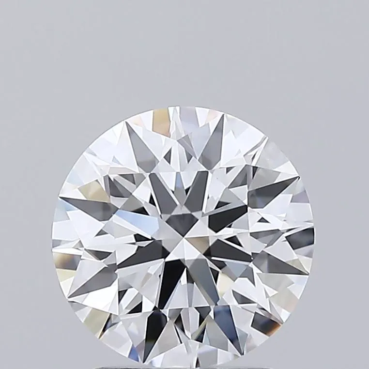 2.06ct Round Lab Grown Diamond (Colour D, Clarity IF, Cut ID, IGI Certified)