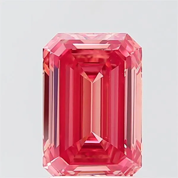 2.08ct Emerald Lab Grown Diamond (Colour Fancy Intense Pink, Clarity VVS2, IGI Certified)