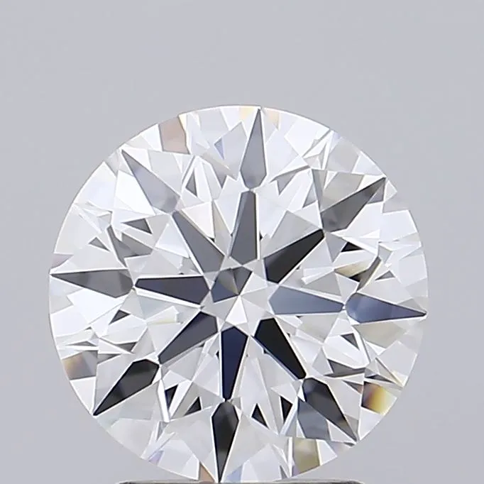 2.09ct Round Lab Grown Diamond (Colour D, Clarity IF, Cut ID, IGI Certified)
