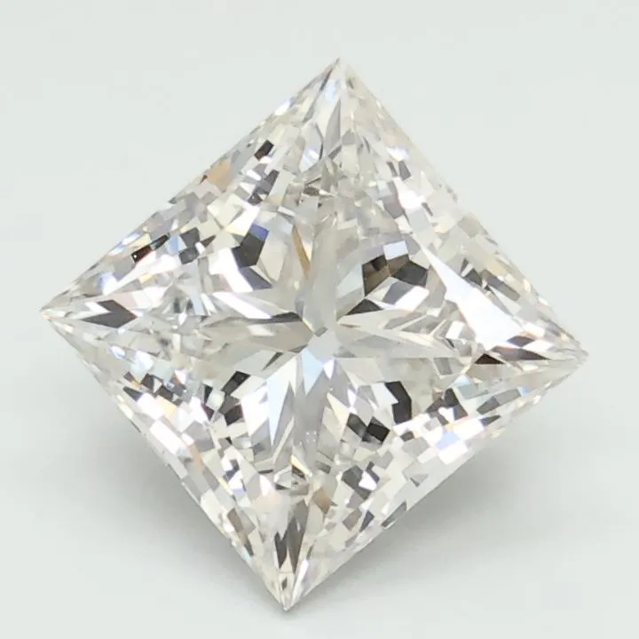 2.10ct Princess Lab Grown Diamond (Colour G, Clarity VS1, Cut EX, IGI Certified)