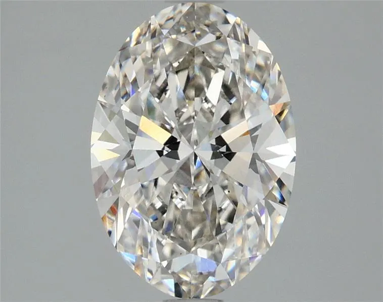 2.11ct Oval Lab Grown Diamond (Colour H, Clarity VS1, IGI Certified)