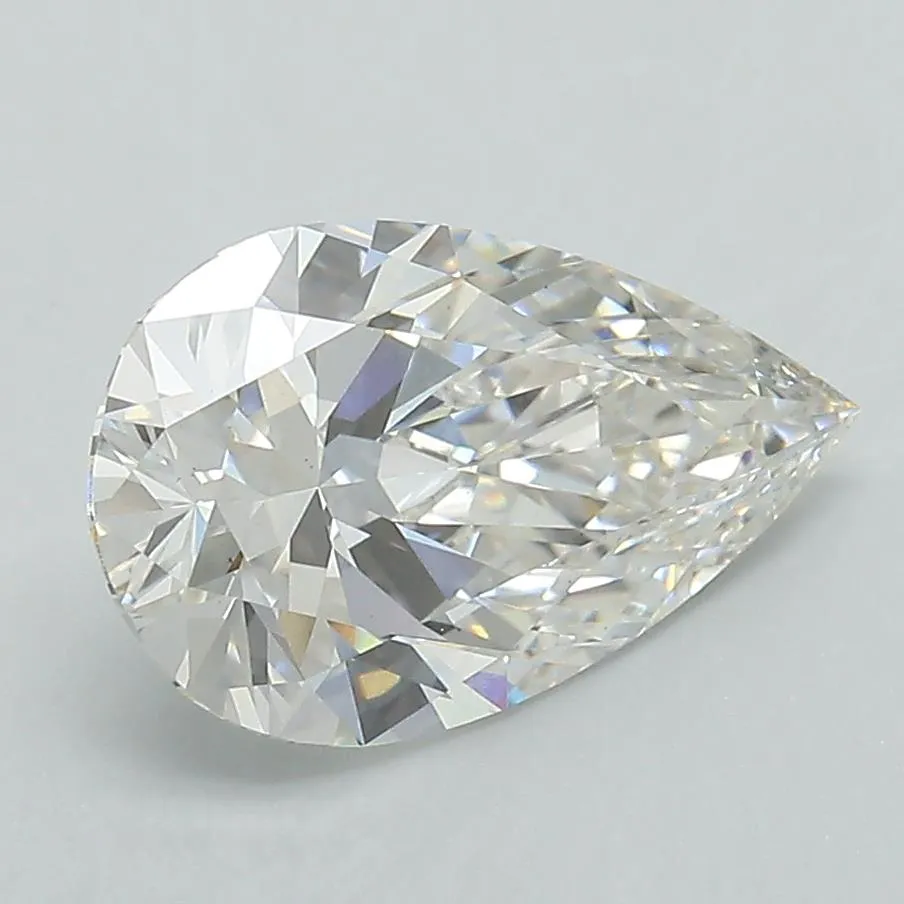 2.13ct Pear Lab Grown Diamond (Colour G, Clarity VS1, IGI Certified)